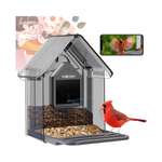 Vakiav 1080P HD Capture Smart Bird Feeder with Camera