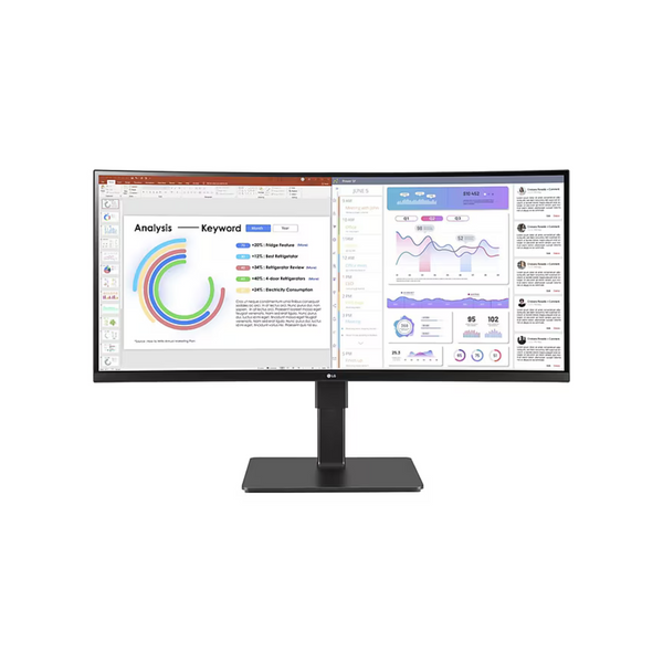 LG 34BQ77QB-B 34" UltraWide WQHD Curved 1440p HDR IPS Monitor