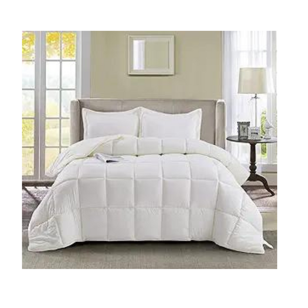 3Pc Prewashed All Season Down Alternative Comforter Duvet Insert