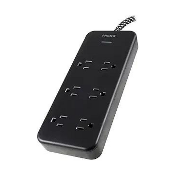 Philips Accessories EZFit 6-Outlet Surge Protector Power Strip