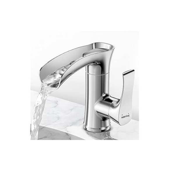 Single Handle Waterfall Bathroom Faucet