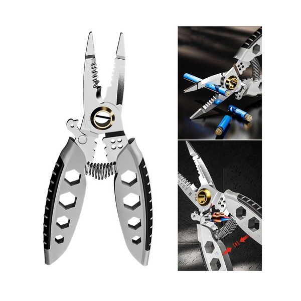 15 In 1 Professional Multifunctional Wire Stripper Cutter Plier