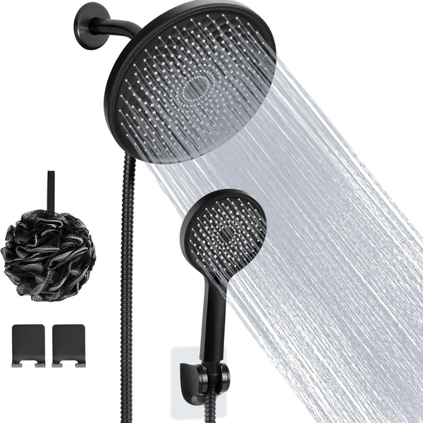 4 Modes Shower Head with Handheld Spray