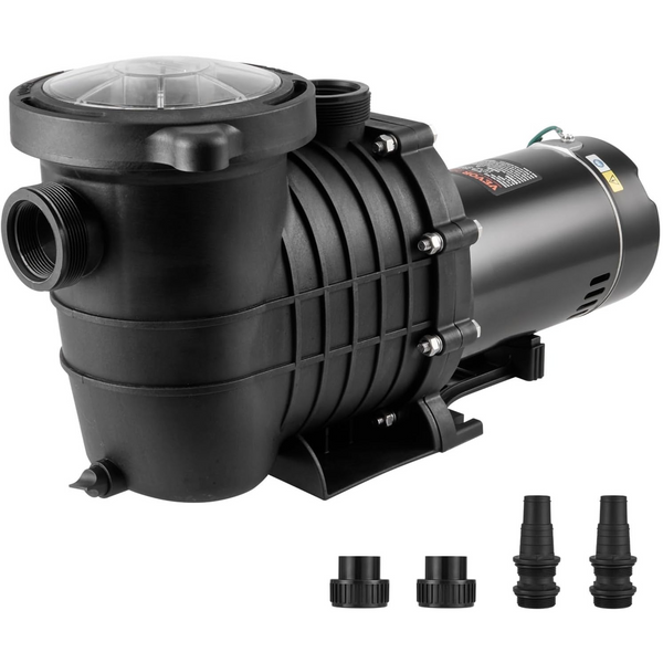 VEVOR 1.5 HP, 100 GPM Single Speed Swimming Pool Pump