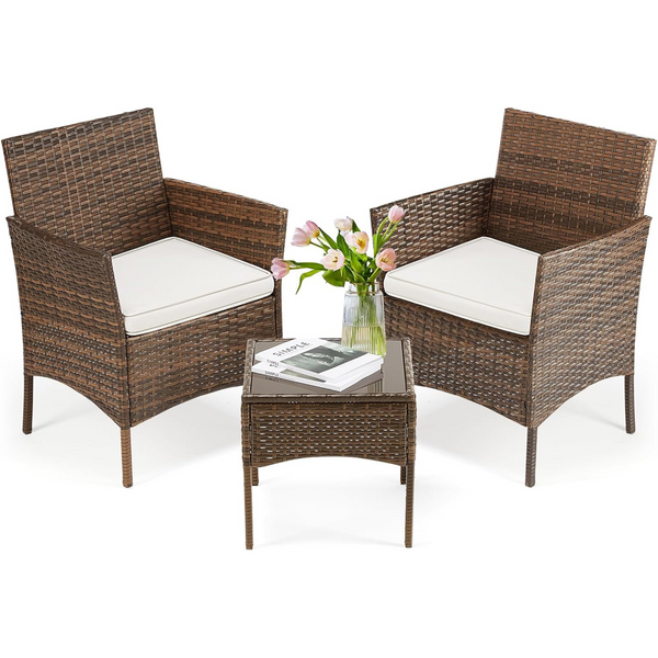 3 Pieces Patio Furniture Set