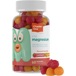 Chapter One Magnesium Gummies, Raspberry and Mango Flavored (60 Flavored Gummies)