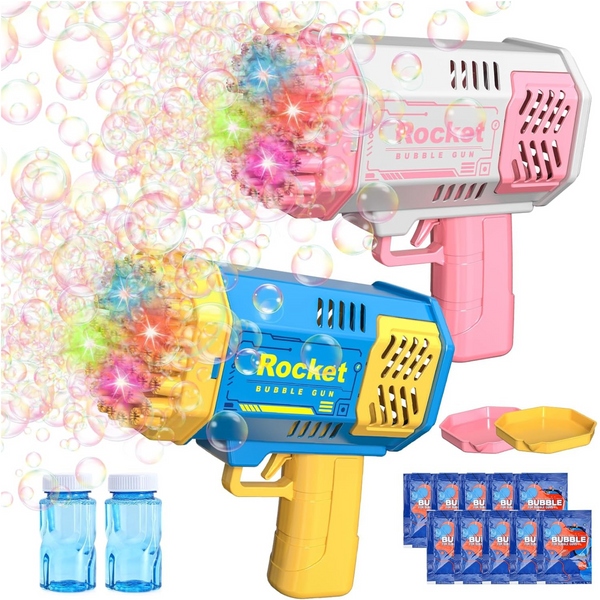 2 Pack Bubble Machine Gun