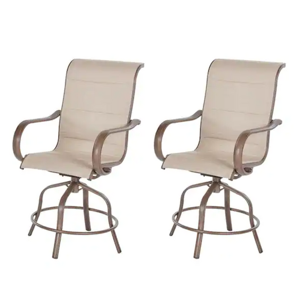 2-Pack Home Decorators Collection Sun Valley Aluminum Outdoor Bar Stool