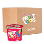 Kellogg’s Froot Loops Cereal Cups, 12 Cups