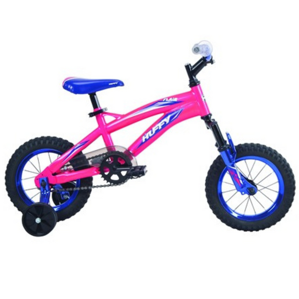 Huffy Flair 12-inch Kids Bike with Training Wheels