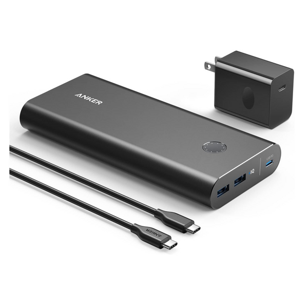 Anker PowerCore+ 26800mAh PD 45W with 60W PD Charger