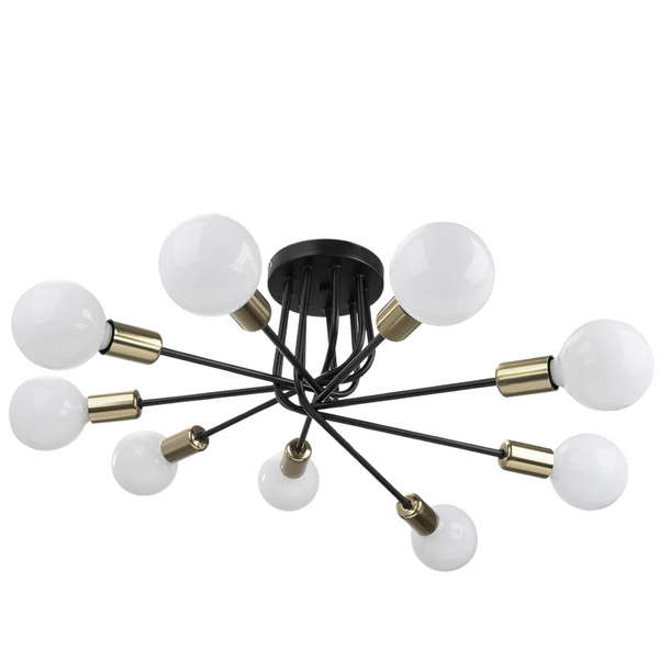 9 Light Modern Sputnik Ceiling Light