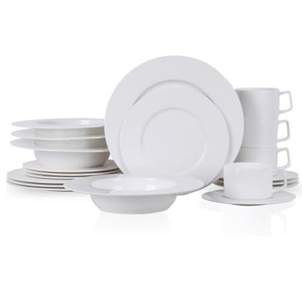 Stone Lain Sylvie 20 Pieces Bone China Dinnerware Set