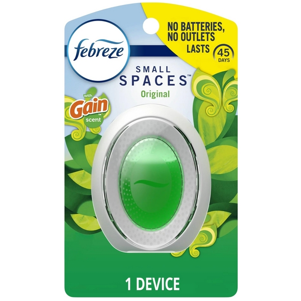 Febreze Small Spaces Air Freshener (Gain Original Scent) + $2.30 Walmart Cash