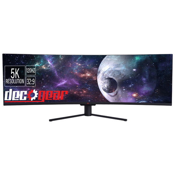 49" Deco Gear 5120x1440 120Hz Curved Ultrawide VA Monitor