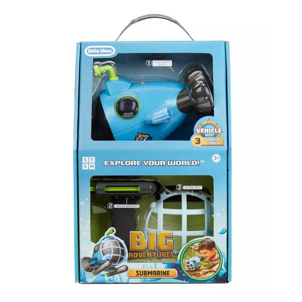 Little Tikes Big Adventures Submarine Sea View Submarine