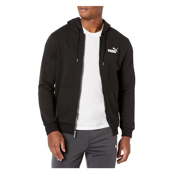 Puma Men’s Essentials Full Zip Fleece Hoodie