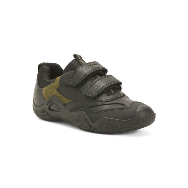 Geox Jr Wader Kids Leather Sneakers