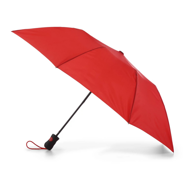 Totes Recycled Canopy Auto Open Rain Umbrella