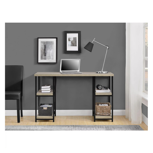 Ameriwood Home Alsberry Double Pedestal Computer Desk