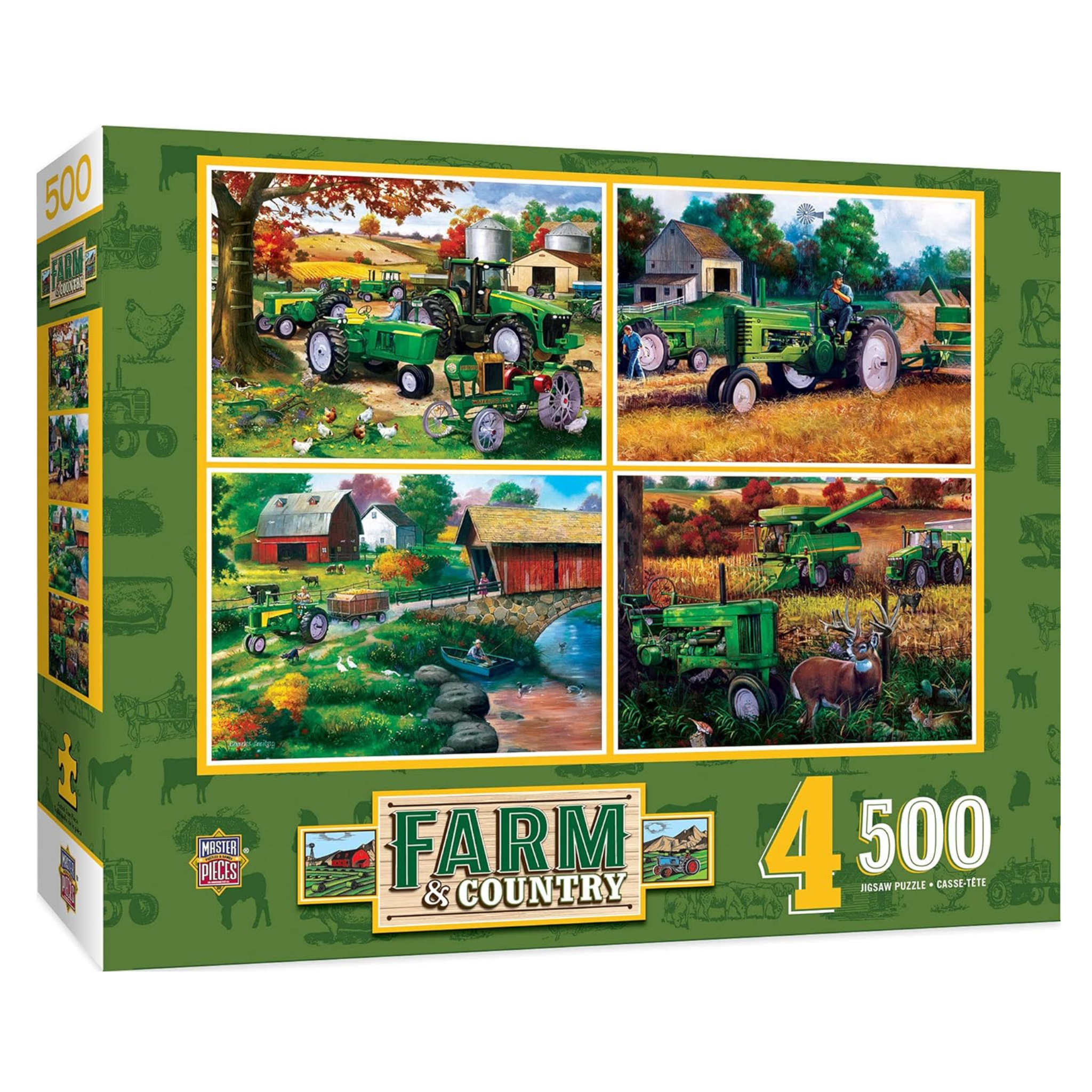 2000-Piece Jigsaw Puzzle - Farm Country