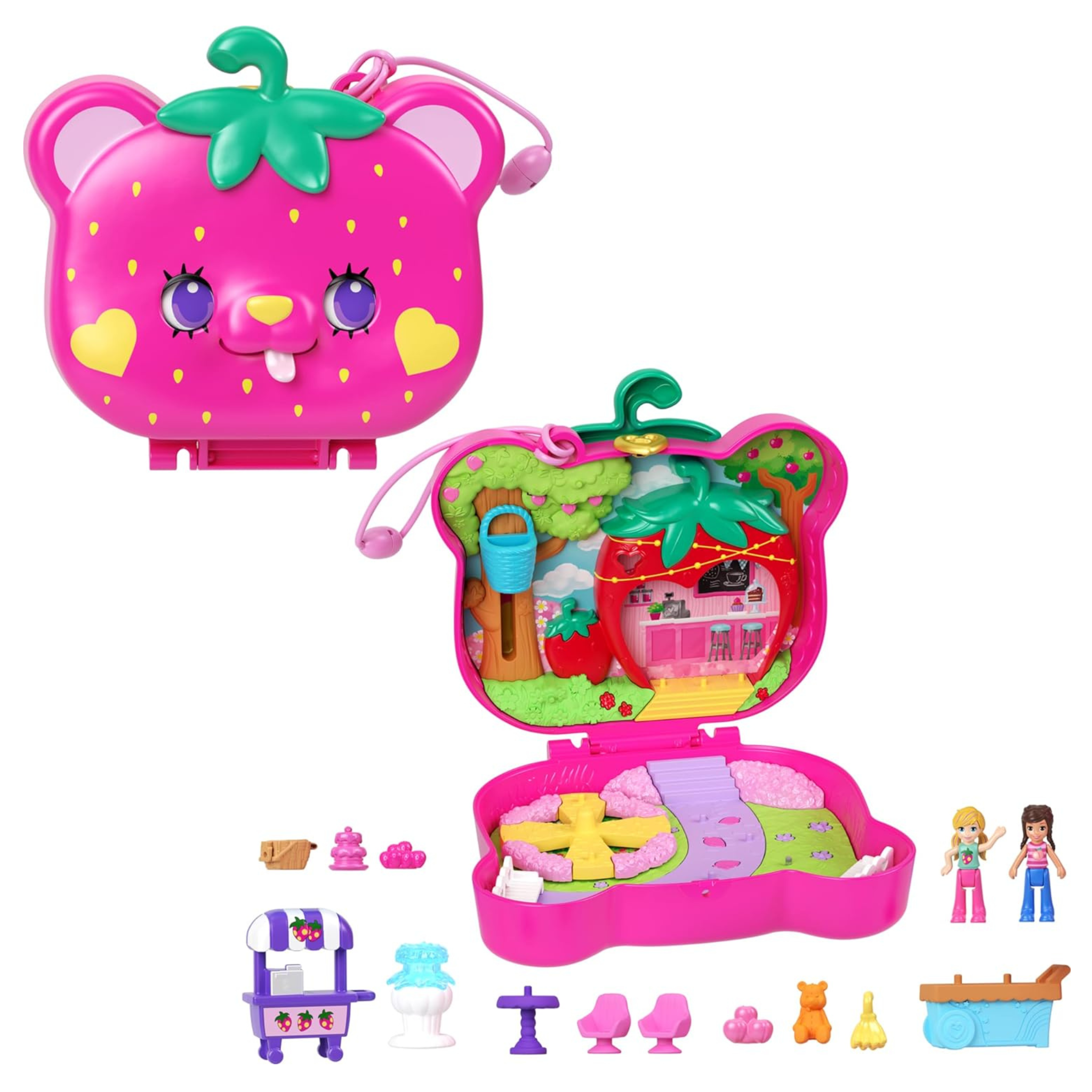 Polly Pocket Dolls and Playset, Travel Toy