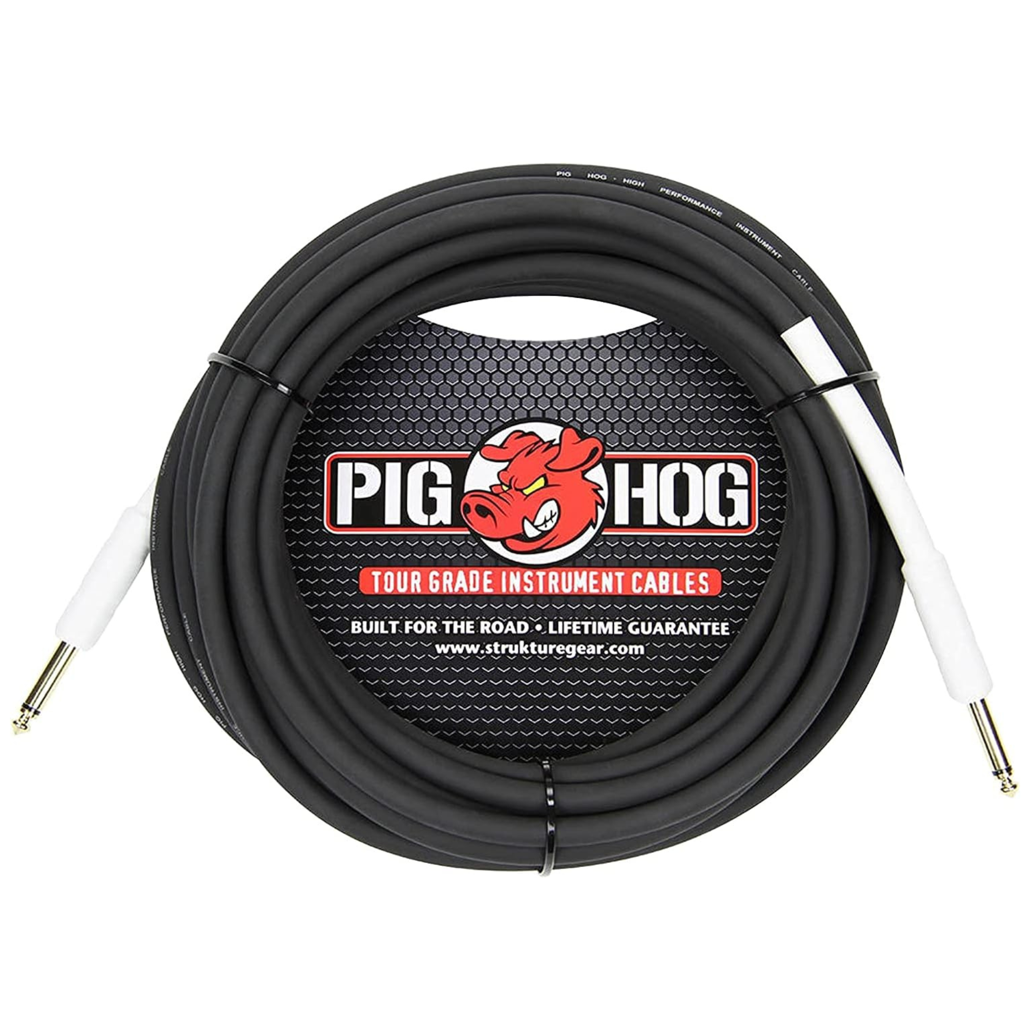 25' Pig Hog 8mm 1/4" Guitar Instrument Cable