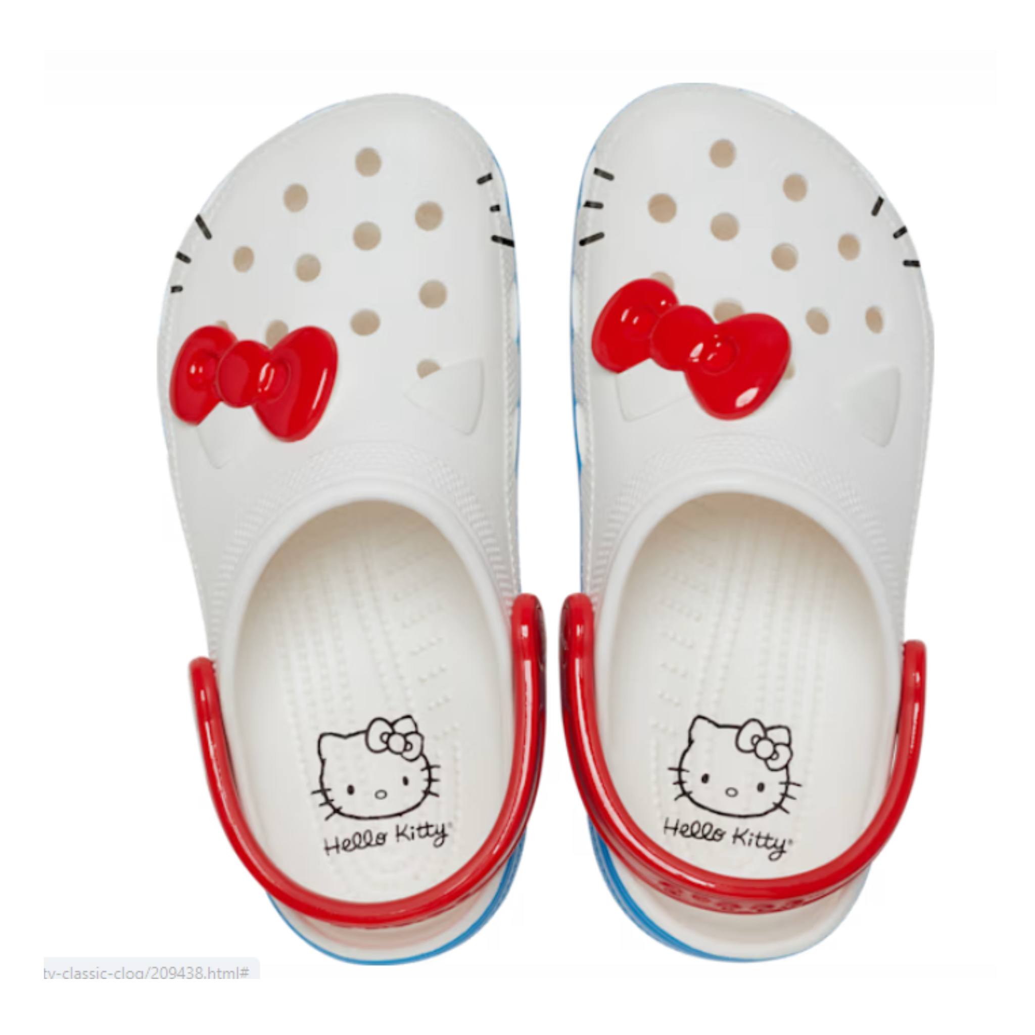 Crocs Hello Kitty Classic Clogs: Kids, Toddler, and Adult