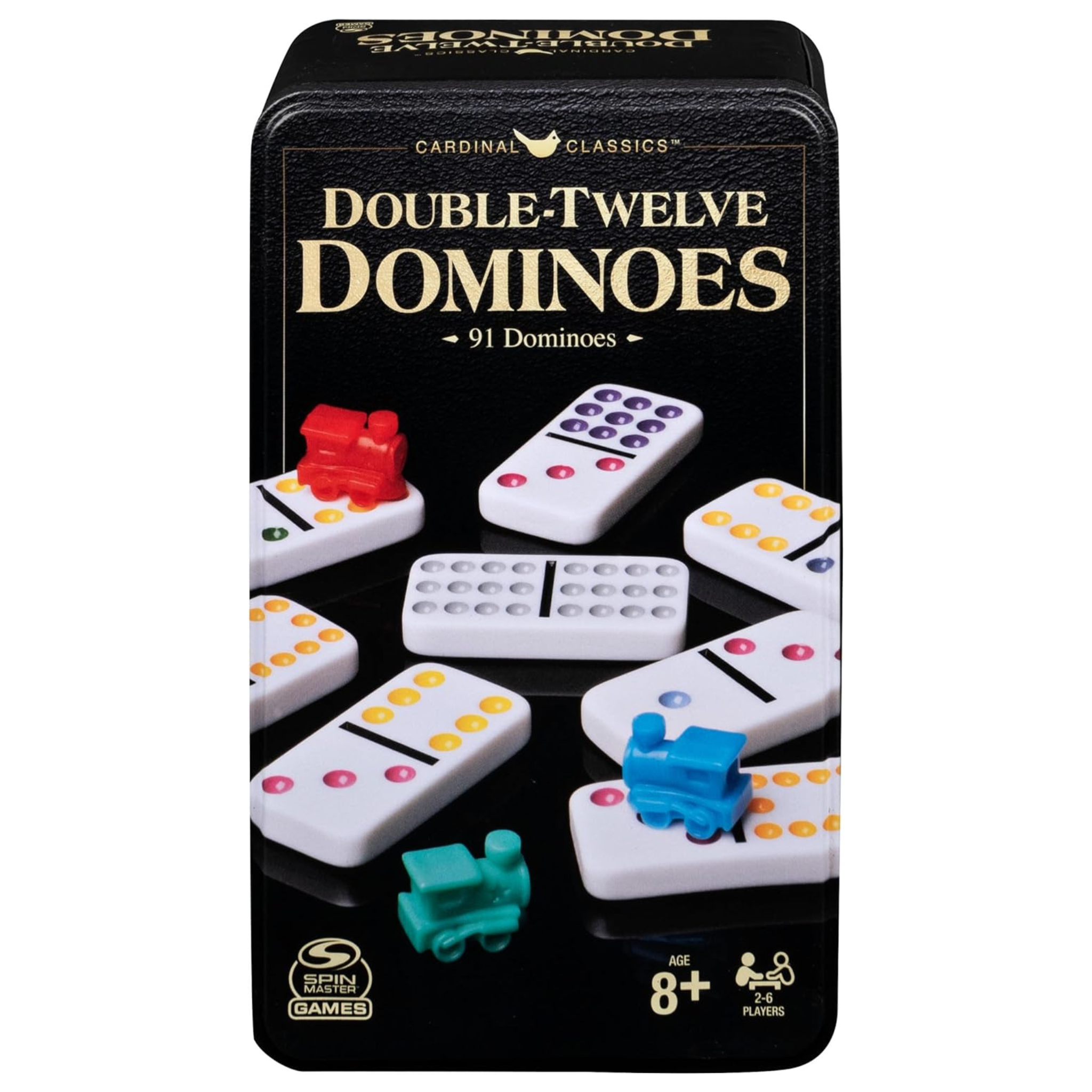 Spin Master Games Double Twelve Dominoes Set