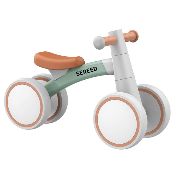 Sereed 12-24 Month Toddler 4 Wheels Balance Bike