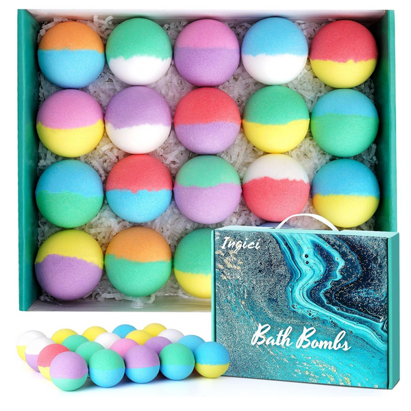 20-Pcs Bath Bombs