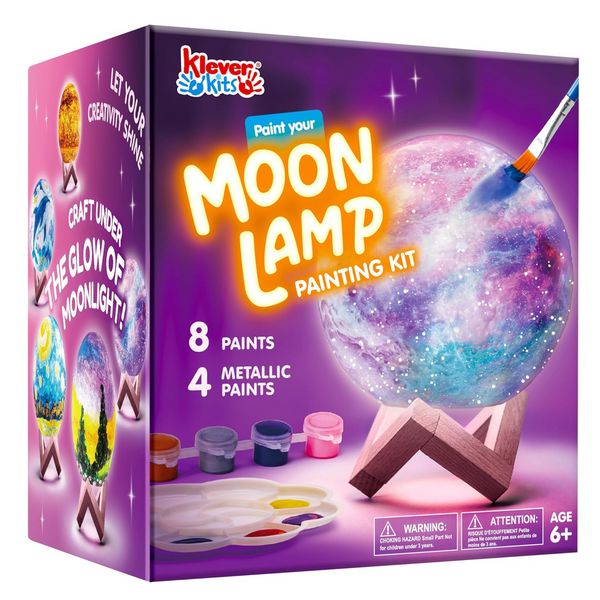 Klever Kits DIY 3D Moon Lamp Painting Kit