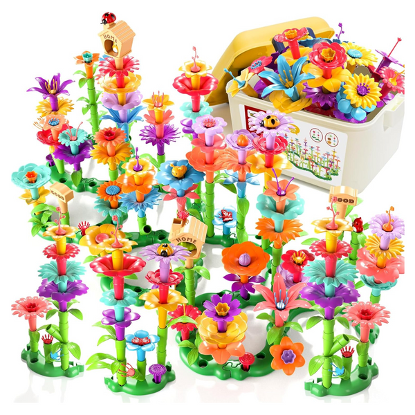 Garbo Star 235 Pcs Flower Garden Building Toy