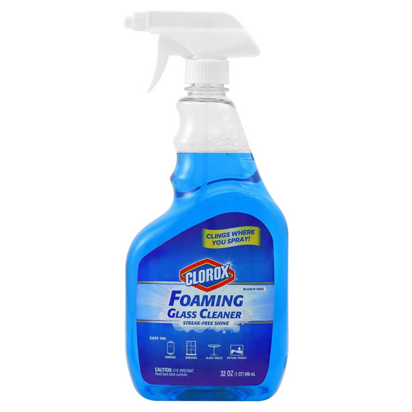 Clorox Foaming Glass Cleaner Trigger Spray (32 Oz)