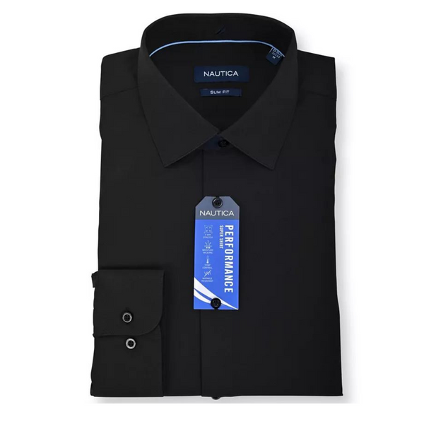 Nautica Men's Slim Fit Supershirt Dress Shirt