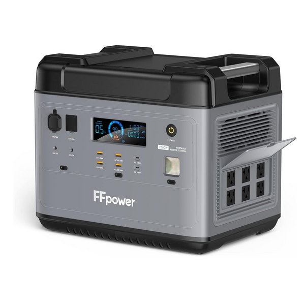 FFpower P2001 2000Wh Portable Solar Generator Power Station