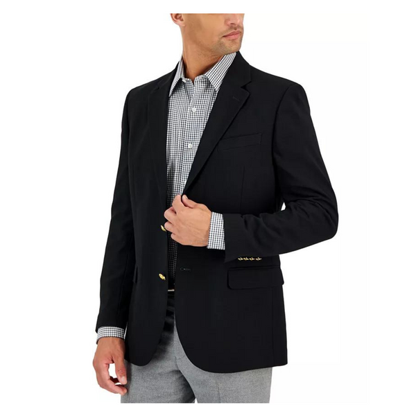 Nautica Men's Modern-Fit Active Stretch Solid Blazer