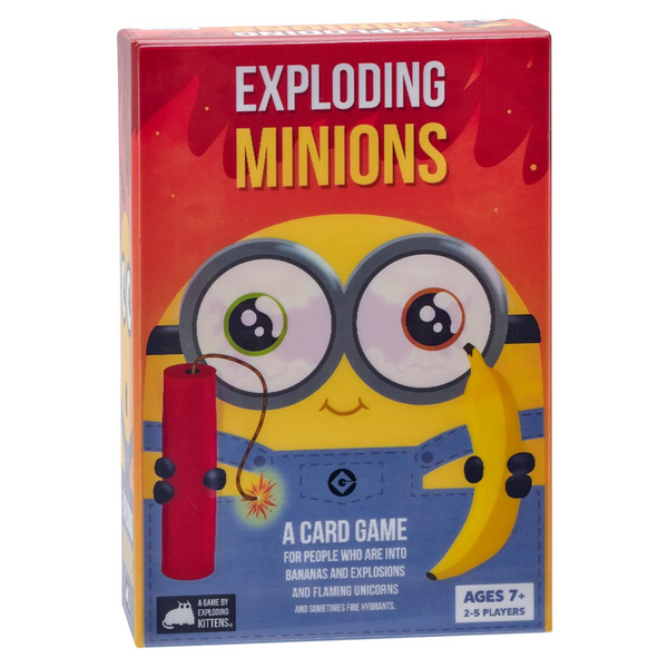 Exploding Kittens LLC Exploding Minions A Russian Roulette Card Game