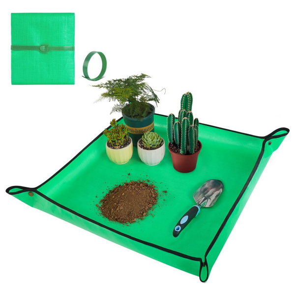 Hnxtyaob 27"x 27" Thickened Waterproof Foldable Succulent Potting Mat