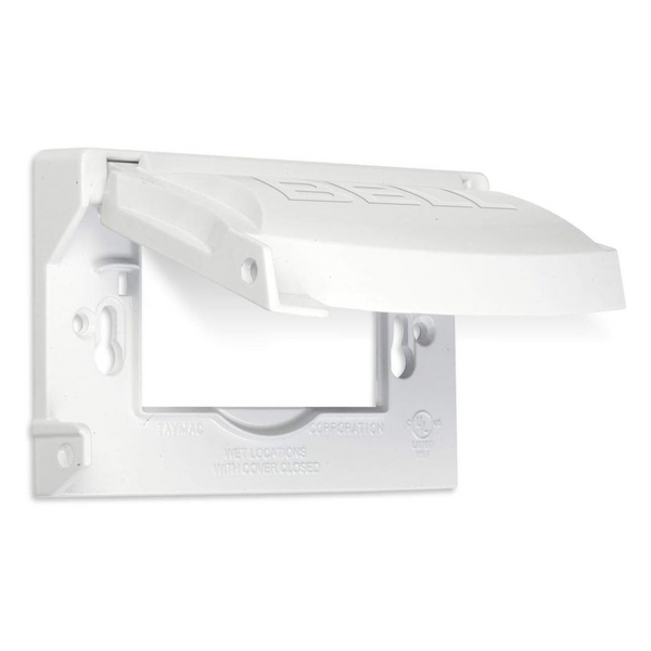 BELL Universal Metal Weatherproof Outdoor Flip Outlet Cover