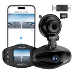 Goodts 2K WiFi Front Dash Camera with App Control