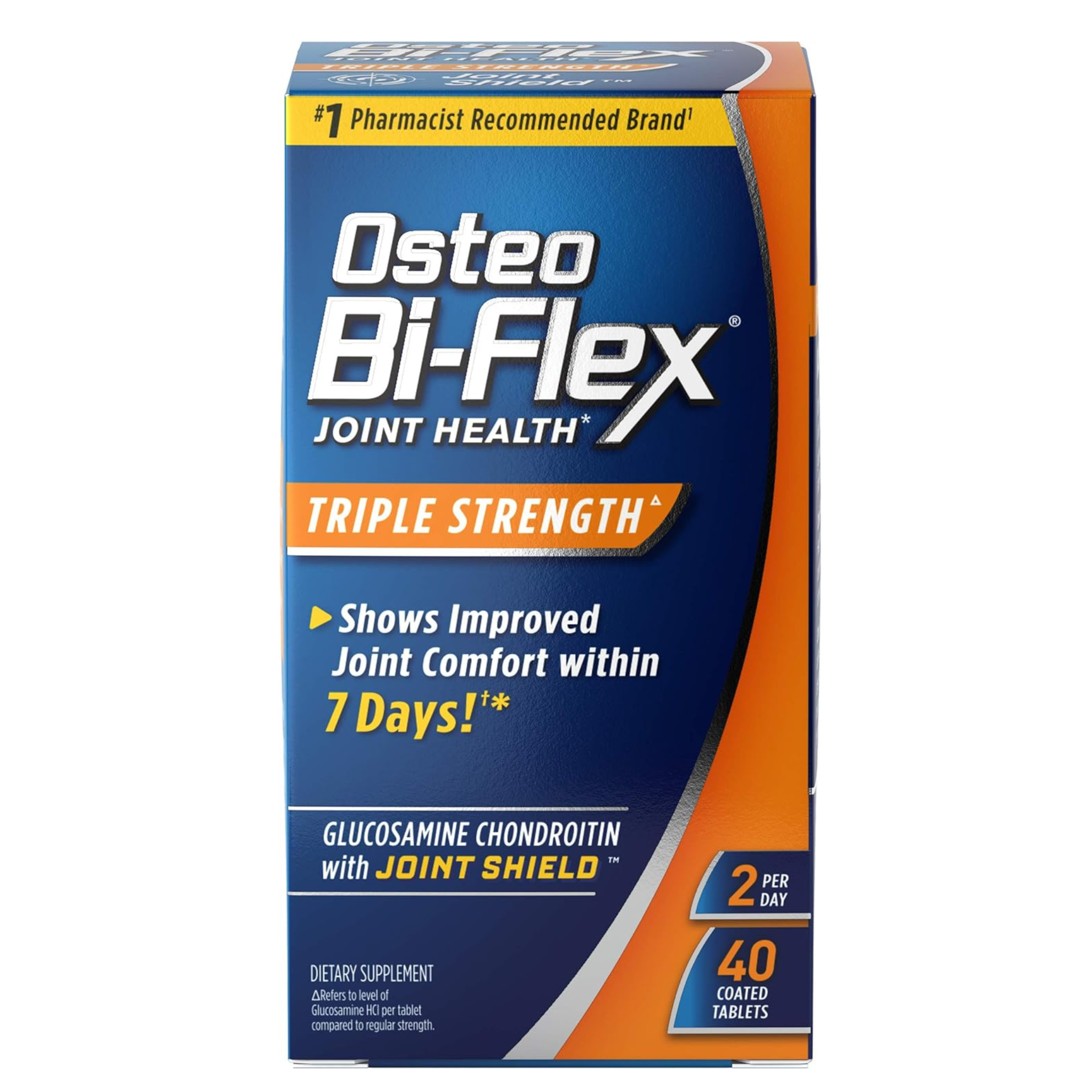 40-Ct Osteo Bi-Flex Triple Strength Glucosamine Chondroitin Joint Health Tablets