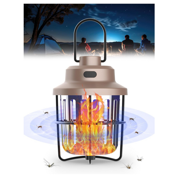 Outdoor Camping Light Flashlight with Mosquito Zapper