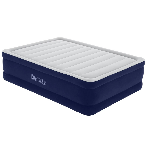 Bestway Tritech Queen 22-Inch Air Mattress with Built-in AC Pump