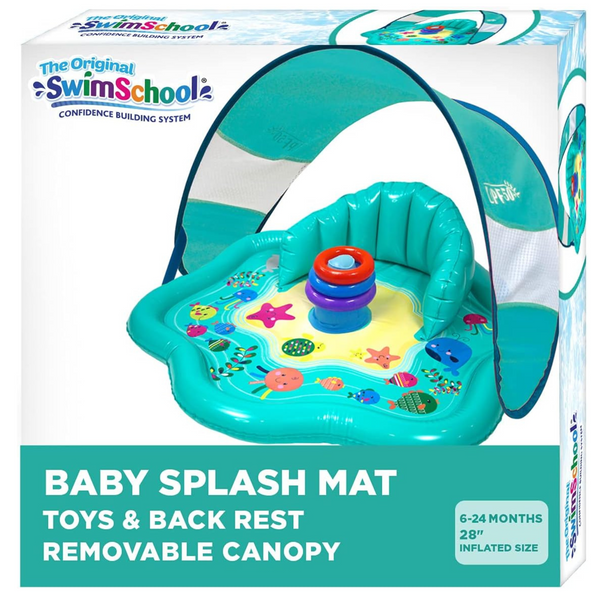 SwimSchool Inflatable Baby Splash Play Mat