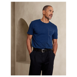 Banana Republic Factory: Women's Ribbed Elbow Sleeve Shirt, Men's Indigo T-Shirt