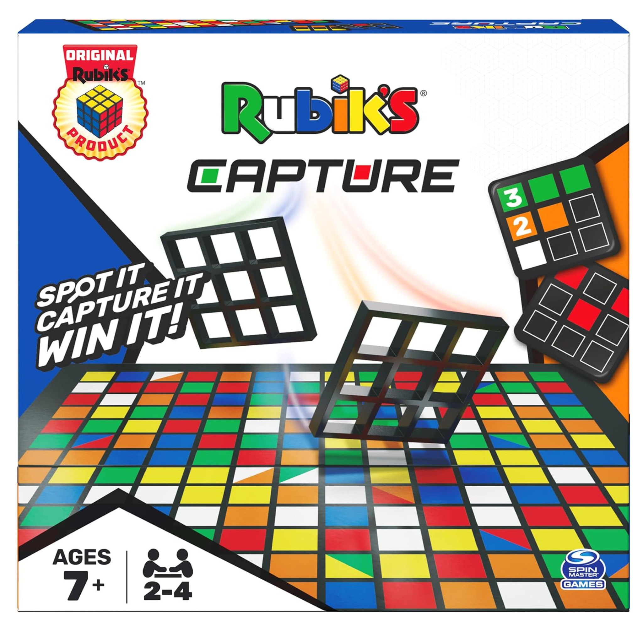 Rubik's Capture Classic Puzzle Strategy Game