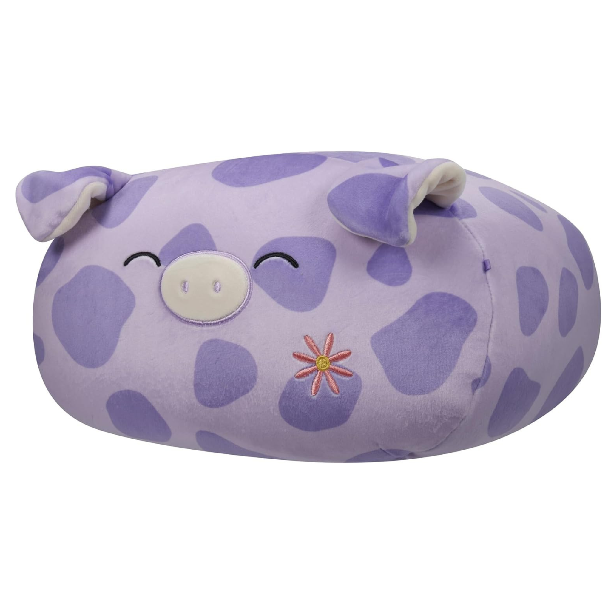 Squishmallows Stackables Original 12-Inch Pammy Pig with Flower Embroidery