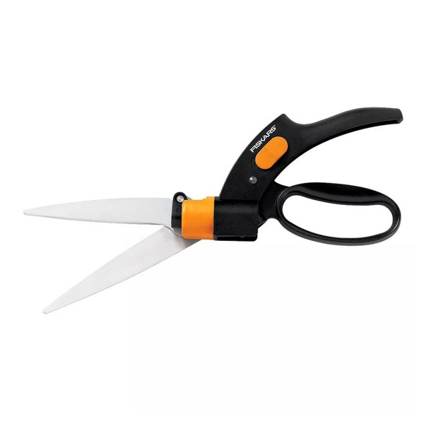 5" Fiskars Shear Ease Stainless Steel Grass Shears w/ 360-Degree Swivel Blade