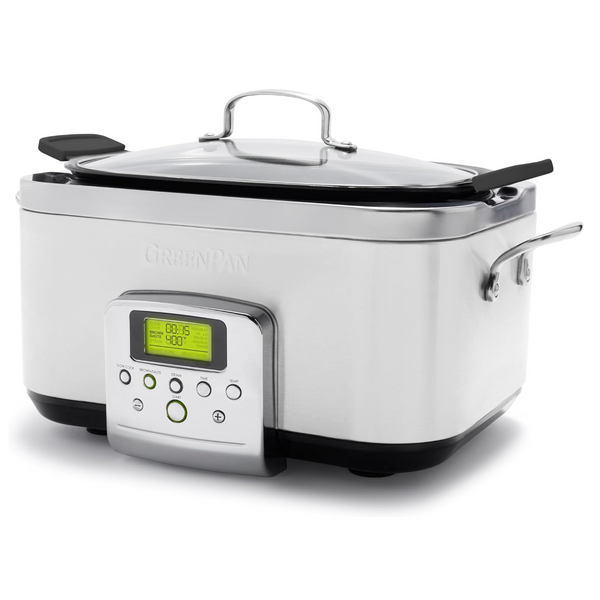 GreenPan Elite 8-in-1 Programmable 6QT Electric Slow Cooker